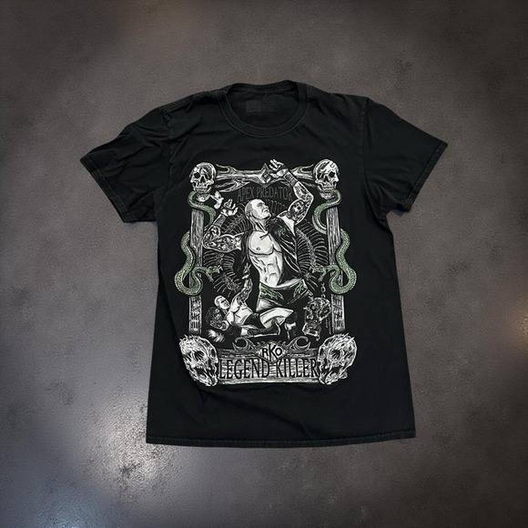 WWE Other - WWE Authentic Randy Orton "Apex Predator" Legend Killer T Shirt Black Size Small